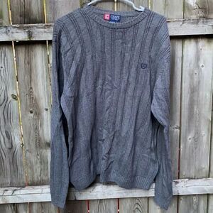 Chaps Gray Sweater sz. M